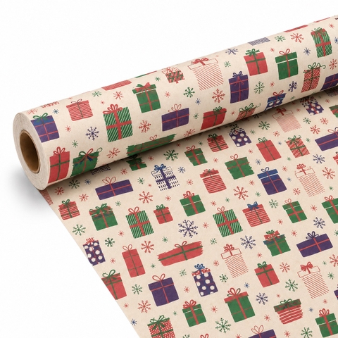 TIỆM CÁ TRỨNG - 'Gift Parade' Christmas Wrapping Paper
