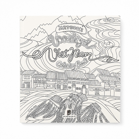 Wonderful Vietnam Coloring Book
