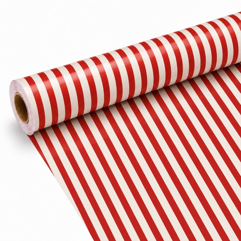 TIỆM CÁ TRỨNG - 'Red Stripe' Wrapping Paper