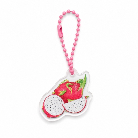 PHANHSHI STUDIO - ‘Dragon Fruit' Mini Keychain