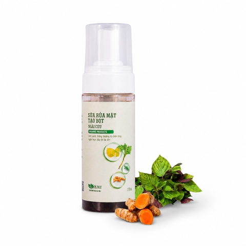 VUI Natural Cosmetic - Mugwort Foaming Face Wash