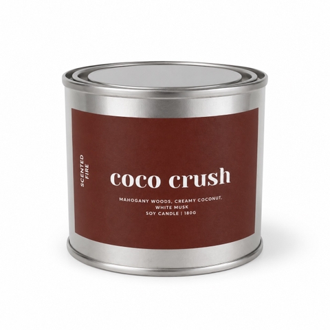 Scented Fire - 'Coco Crush' Scented Candle