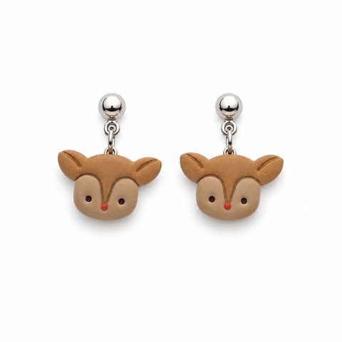 ELI & LOU - Clay Earrings in Reindeer