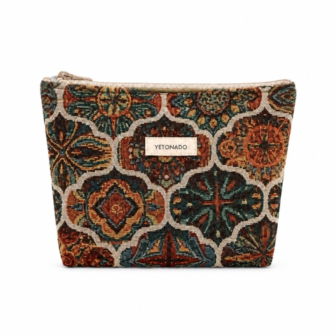 MAKE UP PURSE - Moroccan Tile