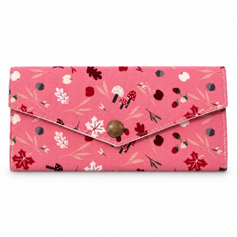 RỪNG HANDMADE - 'Woodland Garden' Long Fabric Wallet