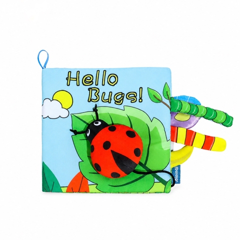 KID & BABY - 'Hello Bugs' Montessori Cloth Book