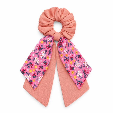 RỪNG HANDMADE - Long Bow Scrunchies in Peach