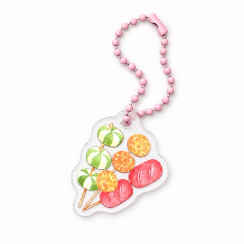 PHANHSHI STUDIO - ‘Cá Viên Chiên / Fried Fish Ball' Mini Keychain