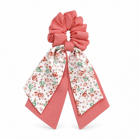 RỪNG HANDMADE - Long Bow Scrunchies in Pink