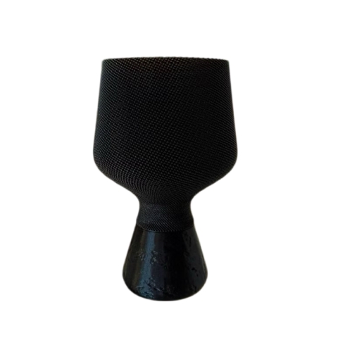 ILLU.3D Lighting – 3D Printing Wine Glass Lamp In Black