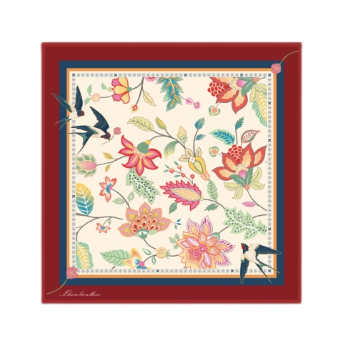 I Have Been There - 'Hoa Lạc Viên' Square Scarf
