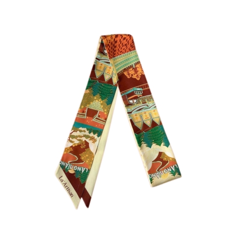 LA'ARTISAN - ‘Ga Đà Lạt - Da Lat Train Station’ Twilly Scarf
