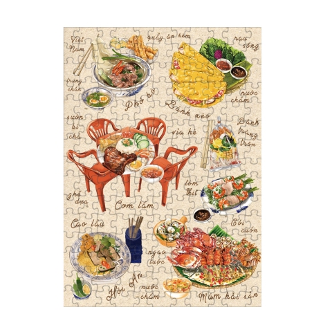 XLAND - ‘Vietnamese Cuisine’ Puzzle Game