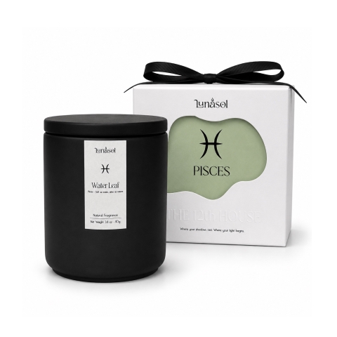 LUNASOL - 'Pisces’ Zodiac Scented Candle