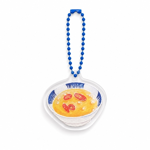 PHANHSHI STUDIO - ‘Mắm Chưng / Vietnamese Meatloaf' Mini Keychain