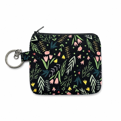 RUNG HANDMADE - 'Tulip' Wallet Keychain With Zipper