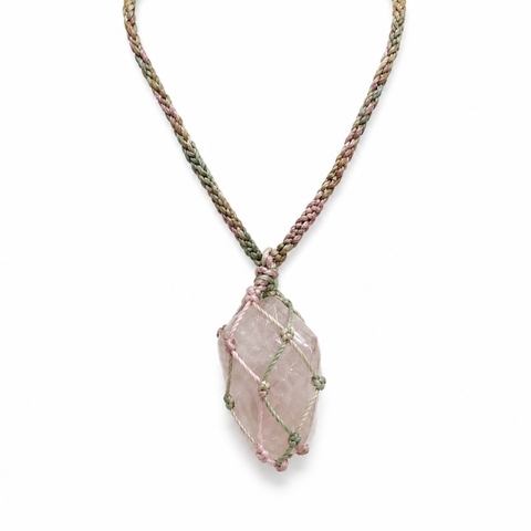 MERAKI TOWN - Single Stone Necklace in Amethyst