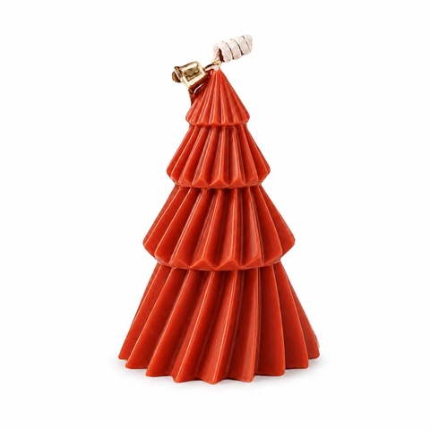 CHRISTMAS Candle - CHRISTMAS Tree in Red