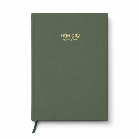 THE JOY - ‘One Day At A Time’ Notebook in Green