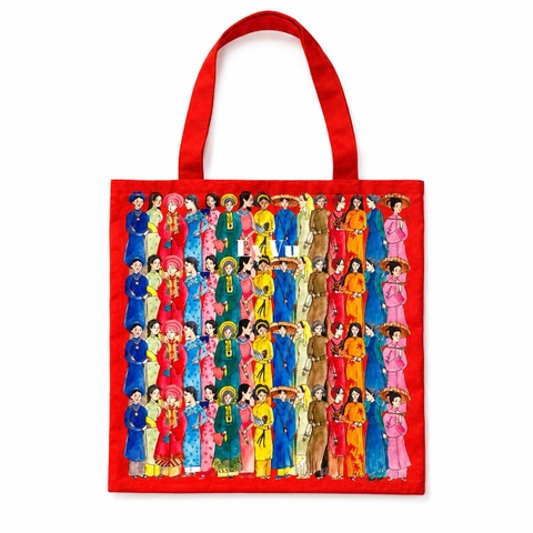LY VU -  ‘Áo Dài’ Tote Bag