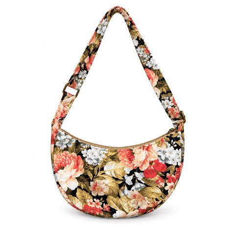 RỪNG HANDMADE - ‘Midnight Rose Garden’ Shoulder Bag