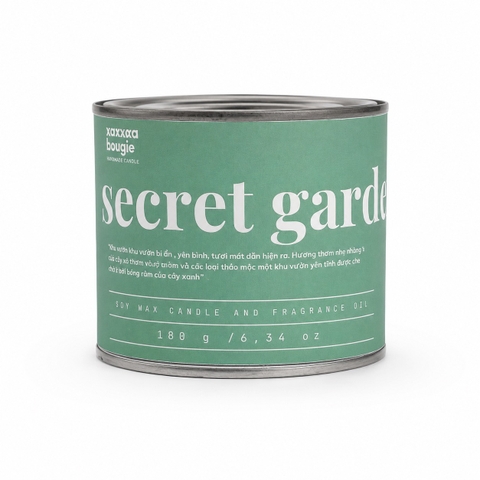 XoaXoa - 'Secret Garden' Scented Candle
