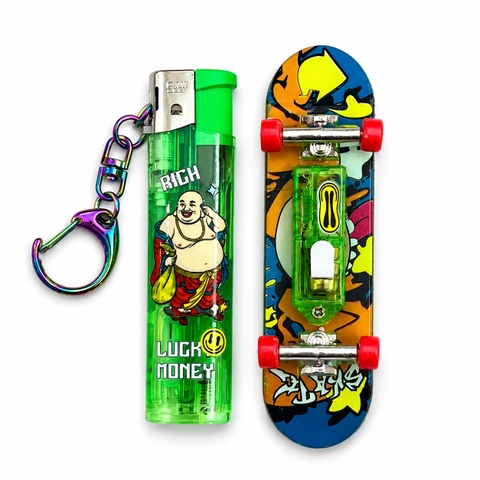 XLAND - Skateboard Lighter in Green