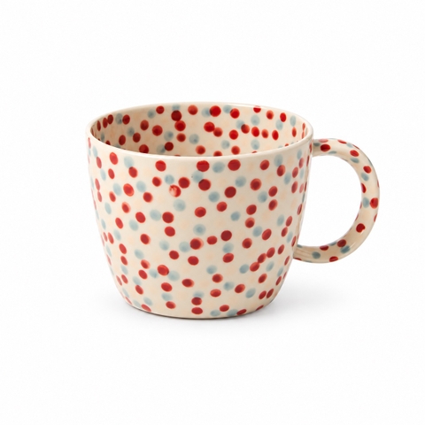 BÁT TRÀNG CERAMIC - Short Mug in Colorful Sprinkle