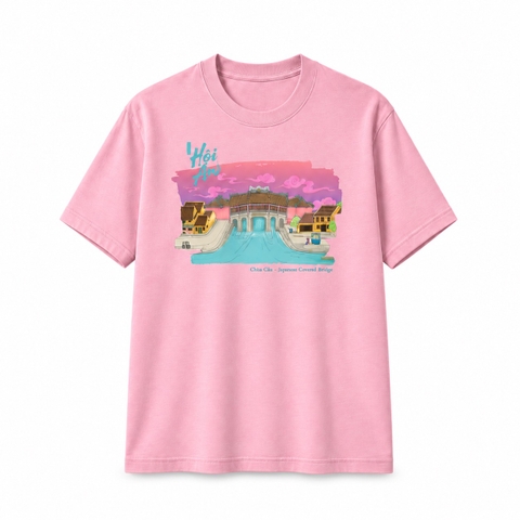 AN SINH - 'Hội An' T-Shirt in Pink