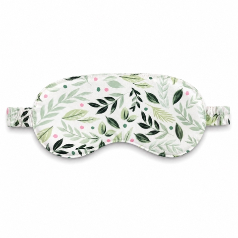 RUNG HANDMADE - 'Leaf' Linen Sleep Mask
