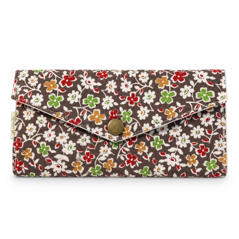 RỪNG HANDMADE - 'Ditsy Floral' Long Fabric Wallet
