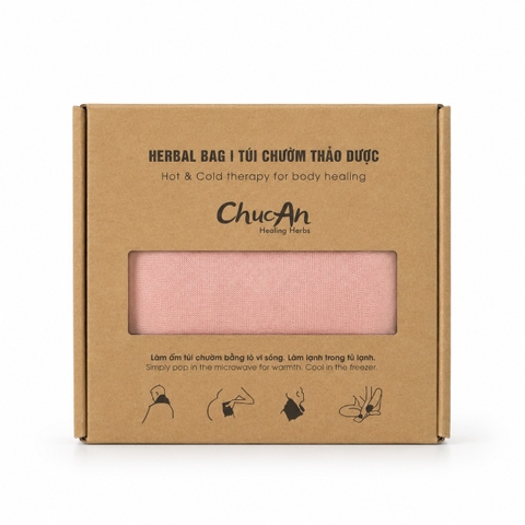 CHUC AN HEALING HERBS - Large Herbal Bag In Pink