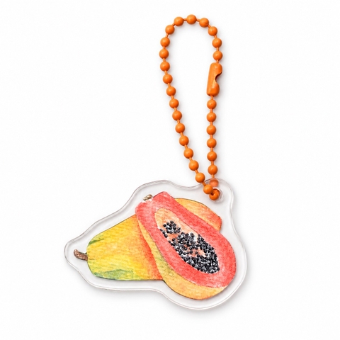 PHANHSHI STUDIO - ‘Papaya' Mini Keychain