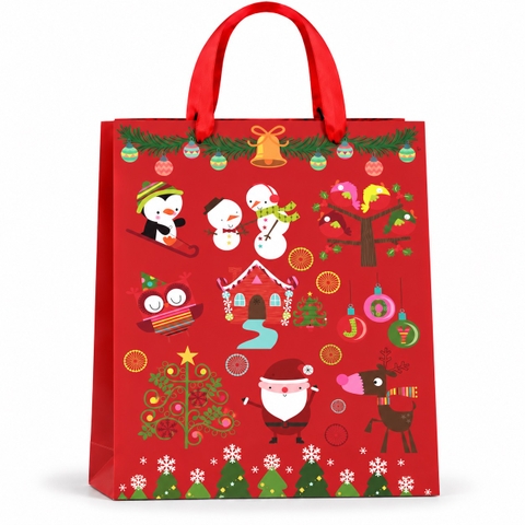 CHRISTMAS - 'Christmas Family' Paper Gift Bag