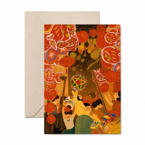 I HAVE BEEN THERE - 'Mid Autumn Lantern' Greeting Card