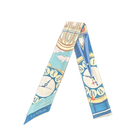 LA'ARTISAN - ’Kiến Trúc Sài Gòn’ Twilly Scarf