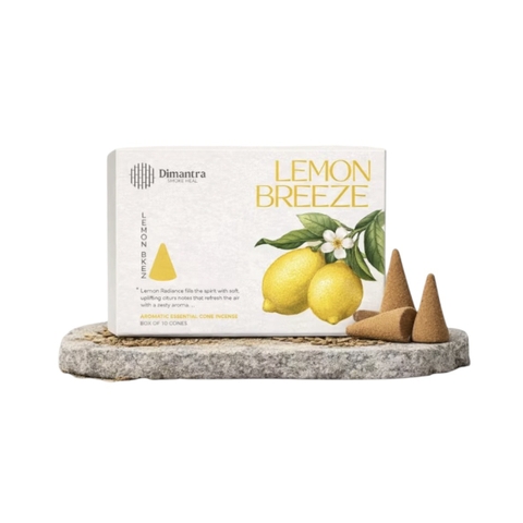 DIMANTRA - 'Lemon Breeze' Cone Incense