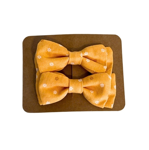 RUNG HANDMADE - Fabric Hair Bow (Set Of 02)