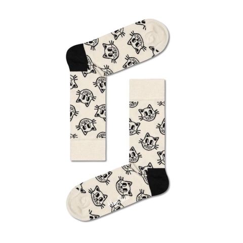 CREW SOCKS - Smilling Cats