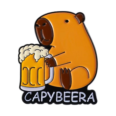 ENAMEL PIN - CapyBeera