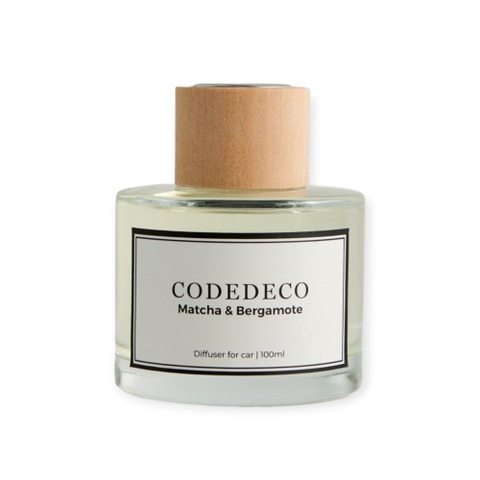 CODEDECO - ‘Matcha & Bergamote’ Car Diffuser