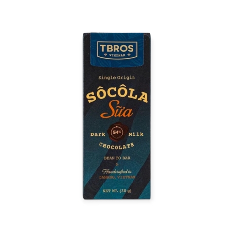 TBROS CHOCOLATE - Dark Milk Chocolate 54%