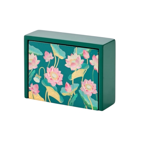 LA'ARTISAN - ‘Sen Đồng Tháp / Dong Thap Lotus’ Lacquer Card Box