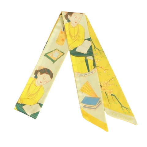 LA'ARTISAN - ’Suong Nguyet Anh’ Twilly Scarf