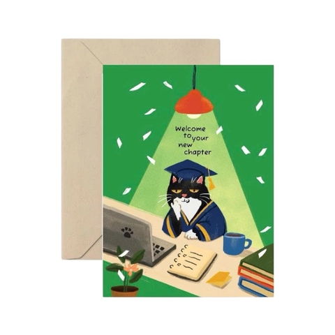 I HAVE BEEN THERE - ‘Welcome To Your New Chapter' Greeting Card