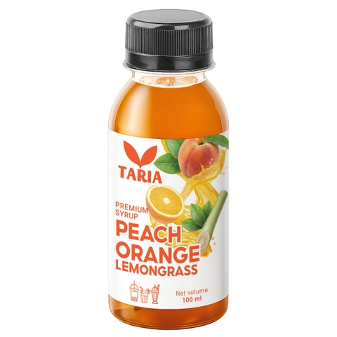 Syrup Đào Cam Sả Taria (100 ml)