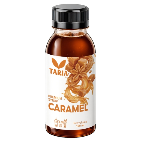 Syrup Hương Caramel - Caramel Flavored Syrup Taria (100 ml)
