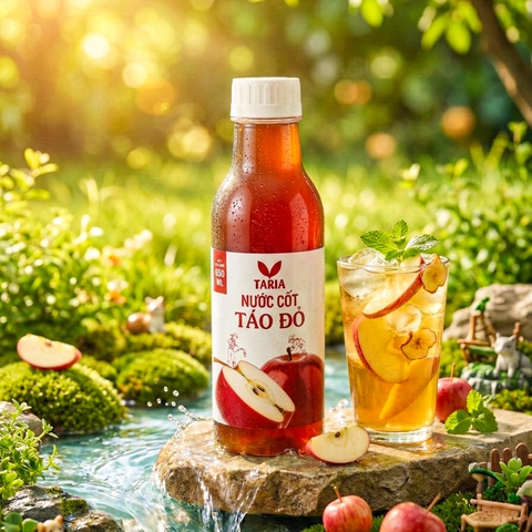 NƯỚC CỐT TÁO ĐỎ (650 ml)