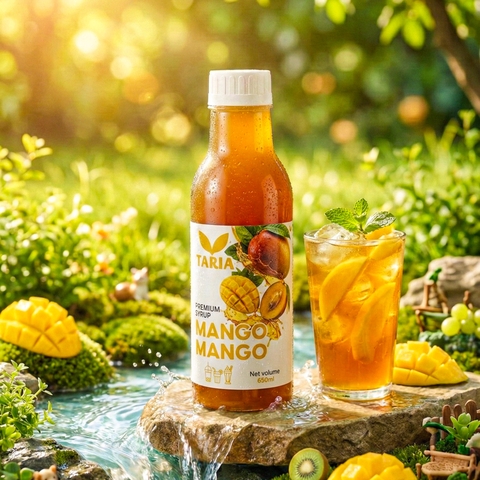 Syrup Xoài Mật Ong – Syrup Mango Bliss Taria (650 ml)