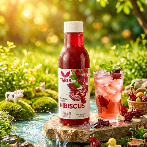 Syrup Hibiscus – Hibiscus Syrup Taria (650 ml)